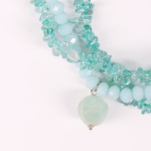 Turquoise Coral Bliss Necklace - Image 2