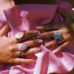 Ocean Lovers' Larimar Ring - Image 2