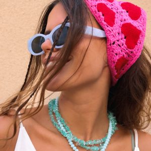 Turquoise Coral Bliss Necklace - Image 3