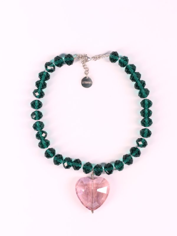 Green and Pink Necklace