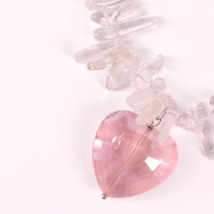 Crystal Hearts Necklace - Image 2